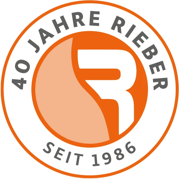 Logo 40 Jahre Rieber.